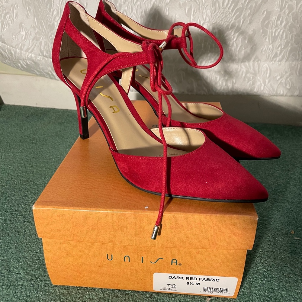 Red Unisa Heels👠